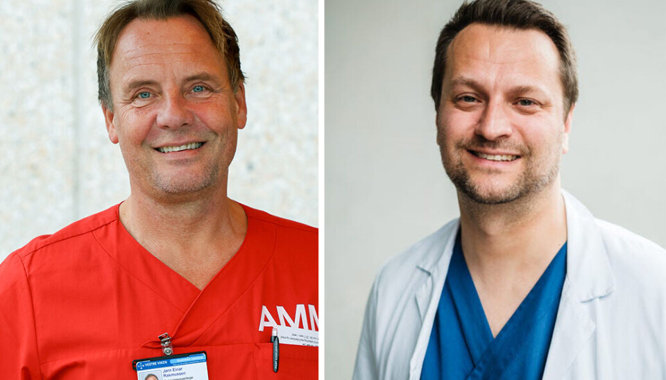 EN PÅGÅENDE REALITET: Eldrebølgen er ikke lenger en fremtidig utfordring, den er en pågående realitet. Vi har allerede en spesialitet som er skapt for å møte den, og som er i drift, skriver Lars Lerik Laugsand (t.h.) og Jørn Einar Rasmussen.