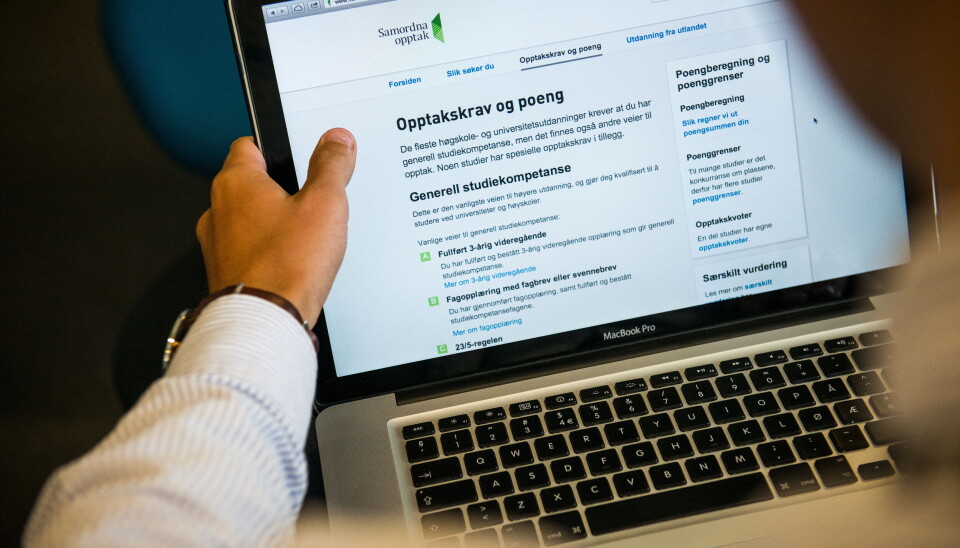 SAMORDNA OPPTAK: Alle søkere har fått svar på hovedopptaket til høyere utdanning.