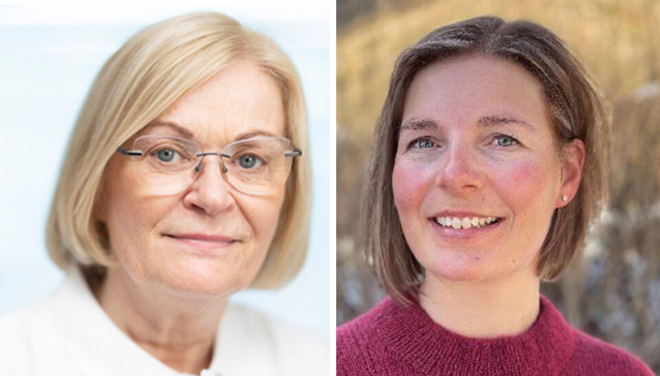 UNNGÅR SYKEMELDING: Det å stimulere arbeidsgivere til å tilrettelegge for gravide arbeidstakere vil potensielt medføre at flere gravide unngår sykemelding og klarer å stå lenger i jobb, skriver (f.v:) Hilde Stendal Robinson og Signe Nilsen Stafne.