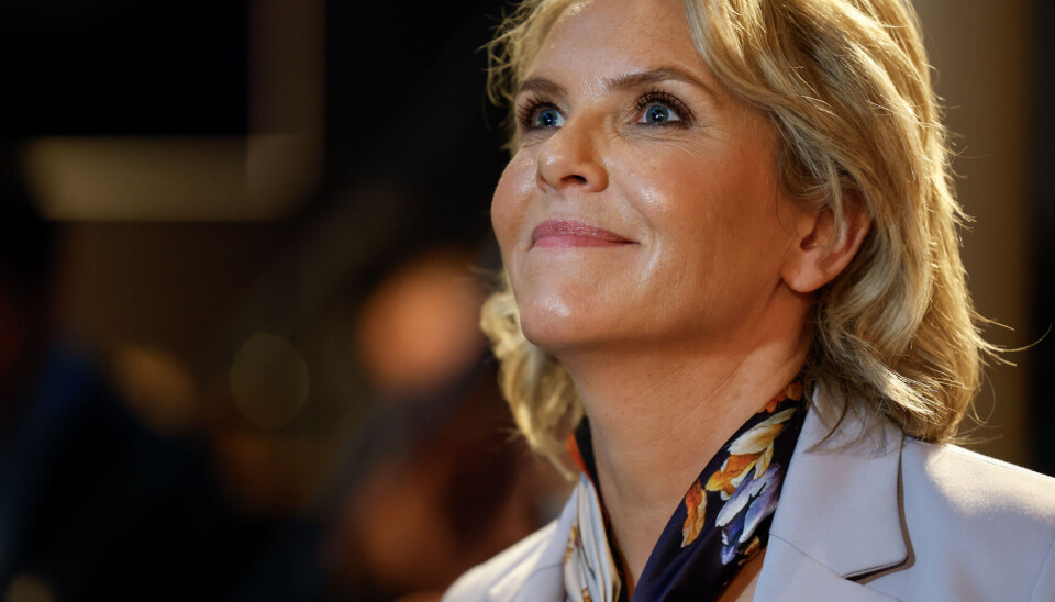 FLERE LØFTER: Frp-leder Sylvi Listhaug lover fritt behandlingsvalg og 30 dagers behandlingsgaranti i helsevesenet. Foto: Jonas Been Henriksen / NTB