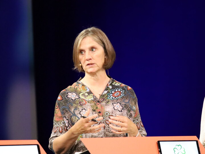 Kjersti Toppe, leder for helsekomiteen (SP)