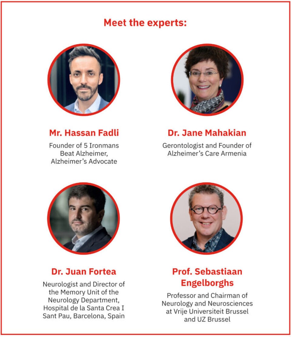 Live webinar: Breaking barriers to early detection and diagnosis of Alzheimer´s disease