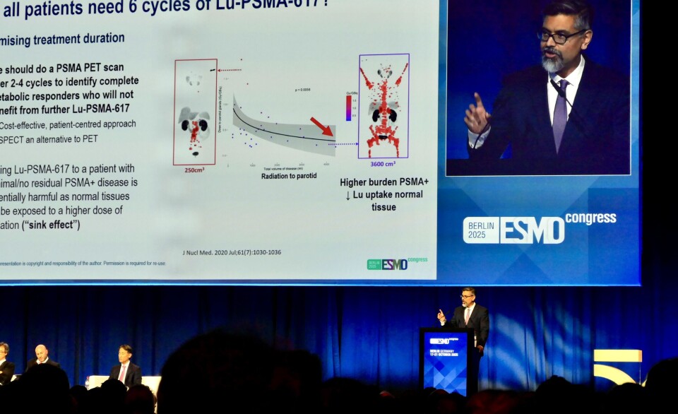 Studie viser at Lu-PSMA-617 har effekt på hormonsensitiv prostatakreft
