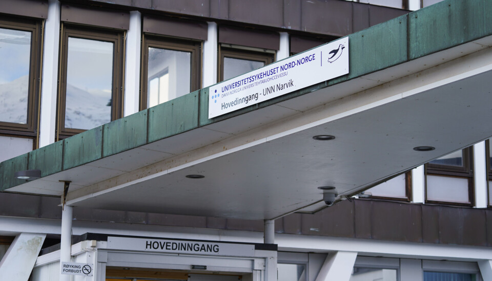 INNLAGT: Et barn ble lagt inn på Narvik sykehus etter å ha fått en altfor stor dosering av medikamenter. Foto: Håkon Mosvold Larsen / NTB