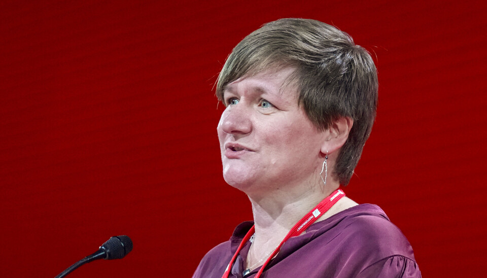 GÅR SAMMEN: Fagforbundet-leder Helene Harsvik Skeibrok går sammen med Rødt for å stramme inn innleie i helsesektoren.